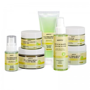 CBD Beauté Anti Acne Soins de la peau personnelle Set En Gros Vegan Beauty Soins de la peau